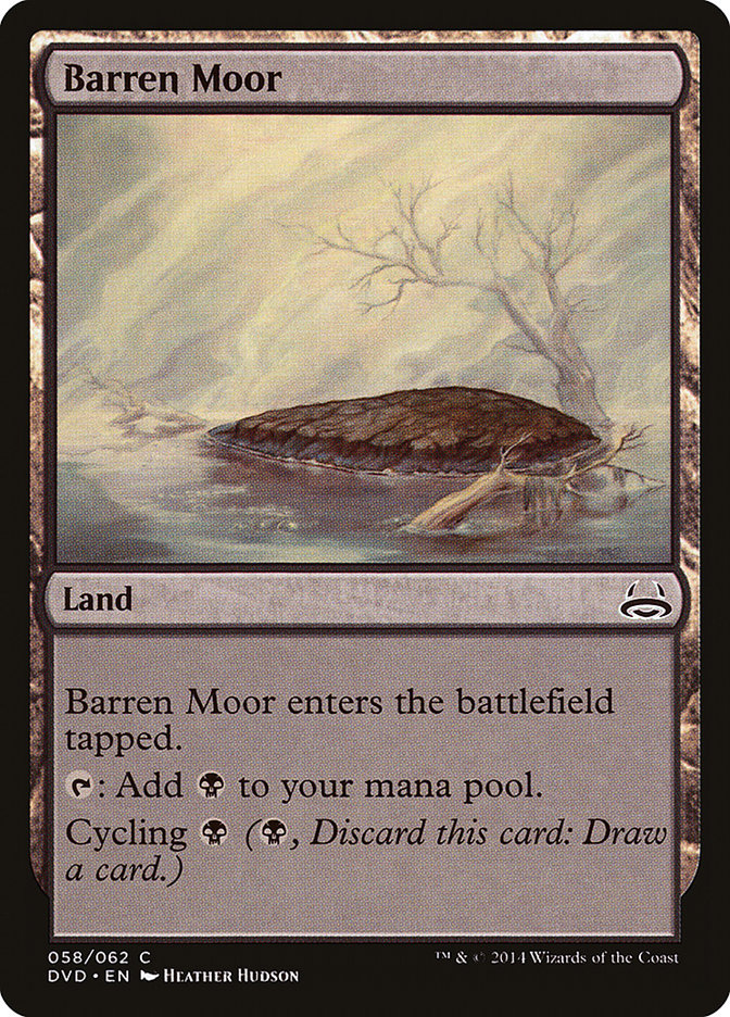 Barren Moor (Divine vs. Demonic) [Duel Decks Anthology] | Gear Gaming Fayetteville