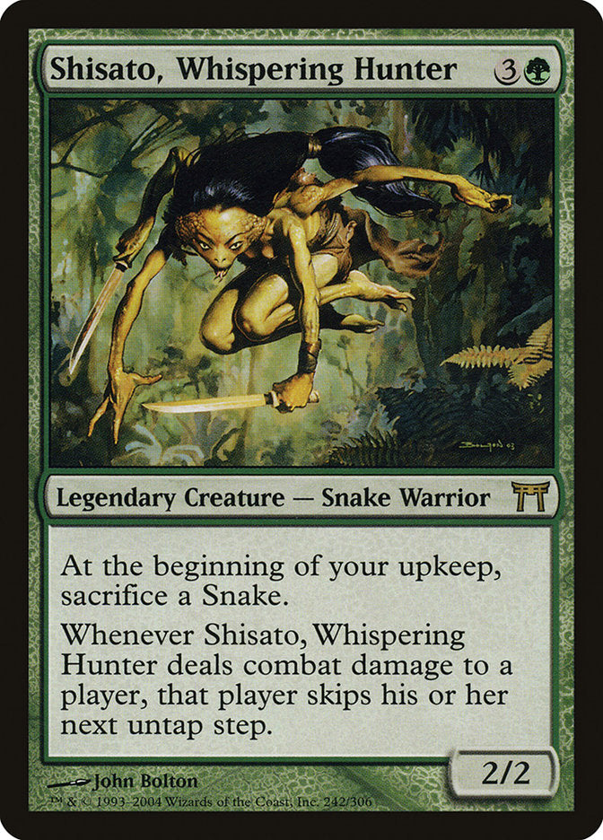 Shisato, Whispering Hunter [Champions of Kamigawa] | Gear Gaming Fayetteville