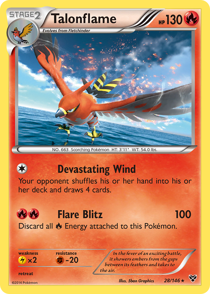 Talonflame (28/146) [XY: Base Set] | Gear Gaming Fayetteville