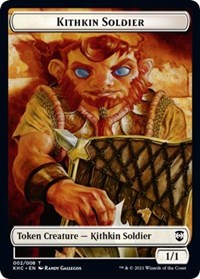 Kithkin Soldier // Pegasus Double-Sided Token [Kaldheim Commander Tokens] | Gear Gaming Fayetteville