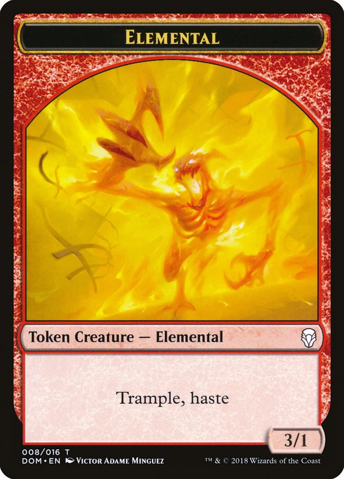 Elemental Token [Dominaria Tokens] | Gear Gaming Fayetteville