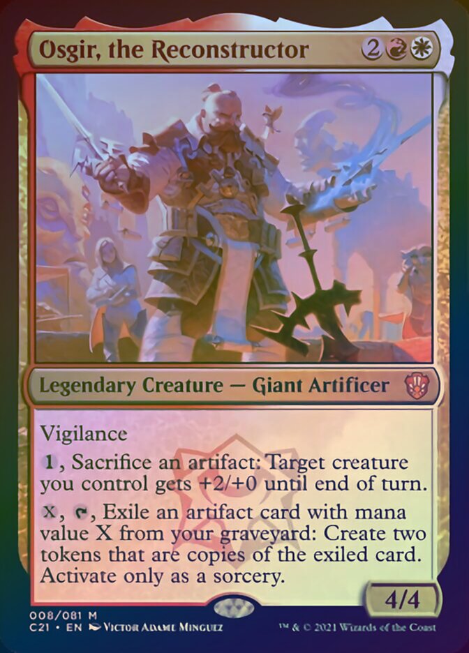 Osgir, the Reconstructor (Display Commander) [Commander 2021] | Gear Gaming Fayetteville