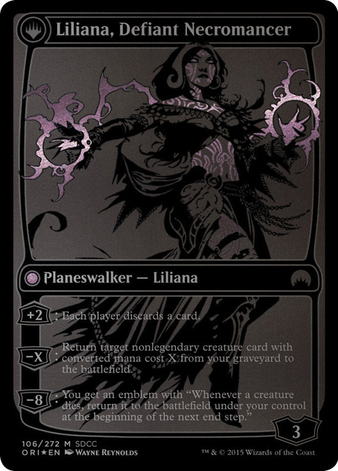 Liliana, Heretical Healer // Liliana, Defiant Necromancer [San Diego Comic-Con 2015] | Gear Gaming Fayetteville