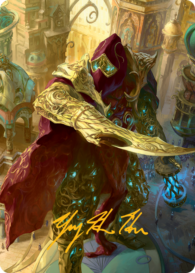 Baral, Chief of Compliance Art Card (Gold-Stamped Signature) [March of the Machine Art Series] | Gear Gaming Fayetteville