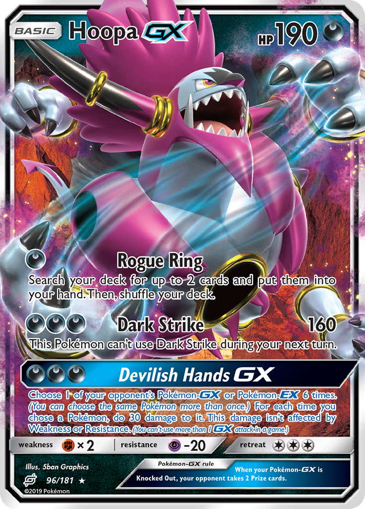 Hoopa GX (96/181) [Sun & Moon: Team Up] | Gear Gaming Fayetteville