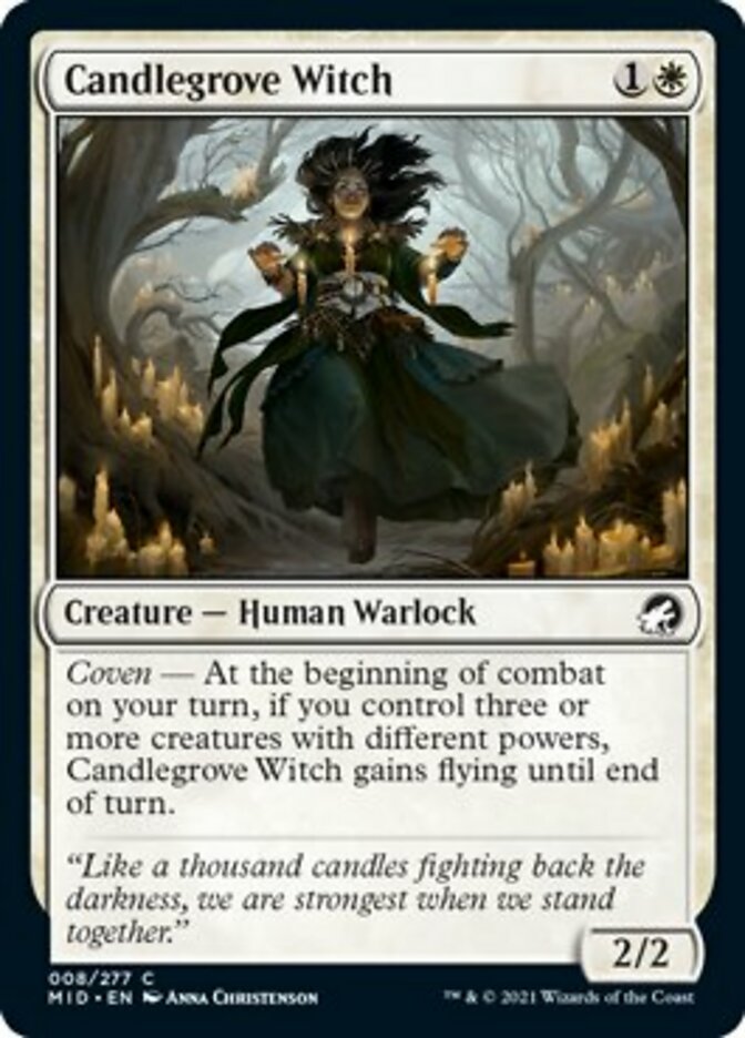 Candlegrove Witch [Innistrad: Midnight Hunt] | Gear Gaming Fayetteville