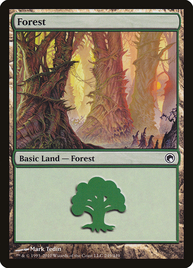 Forest (249) [Scars of Mirrodin] | Gear Gaming Fayetteville