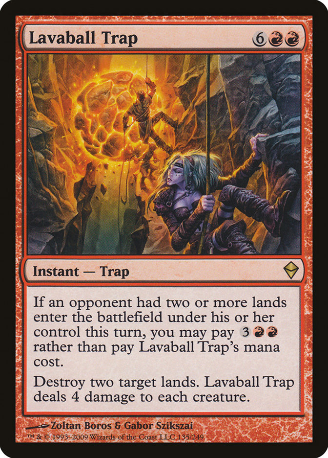 Lavaball Trap [Zendikar] | Gear Gaming Fayetteville