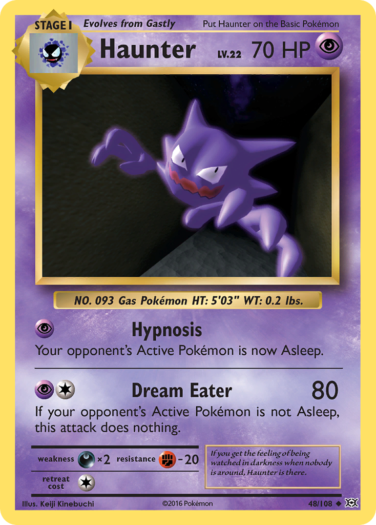 Haunter (48/108) [XY: Evolutions] | Gear Gaming Fayetteville