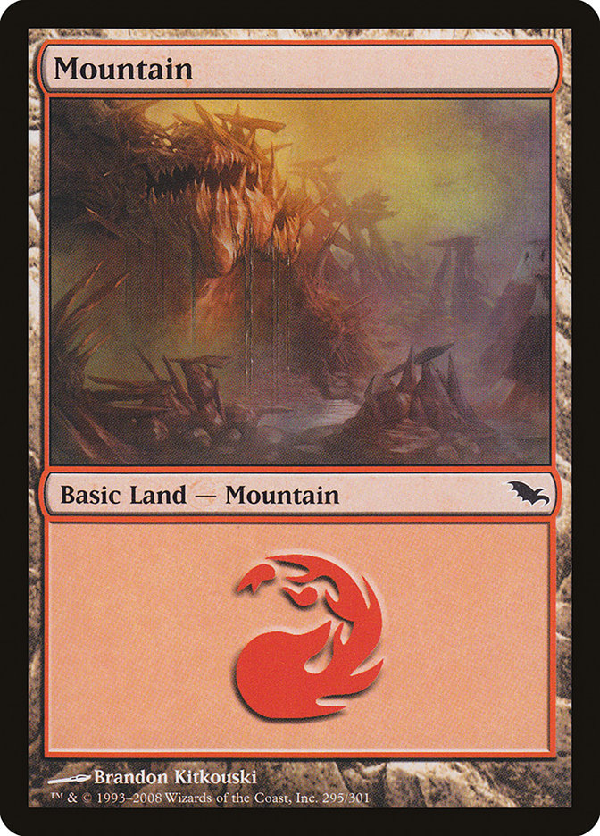 Mountain (295) [Shadowmoor] | Gear Gaming Fayetteville