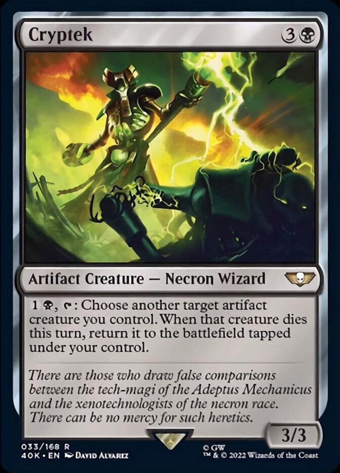 Cryptek (Surge Foil) [Warhammer 40,000] | Gear Gaming Fayetteville
