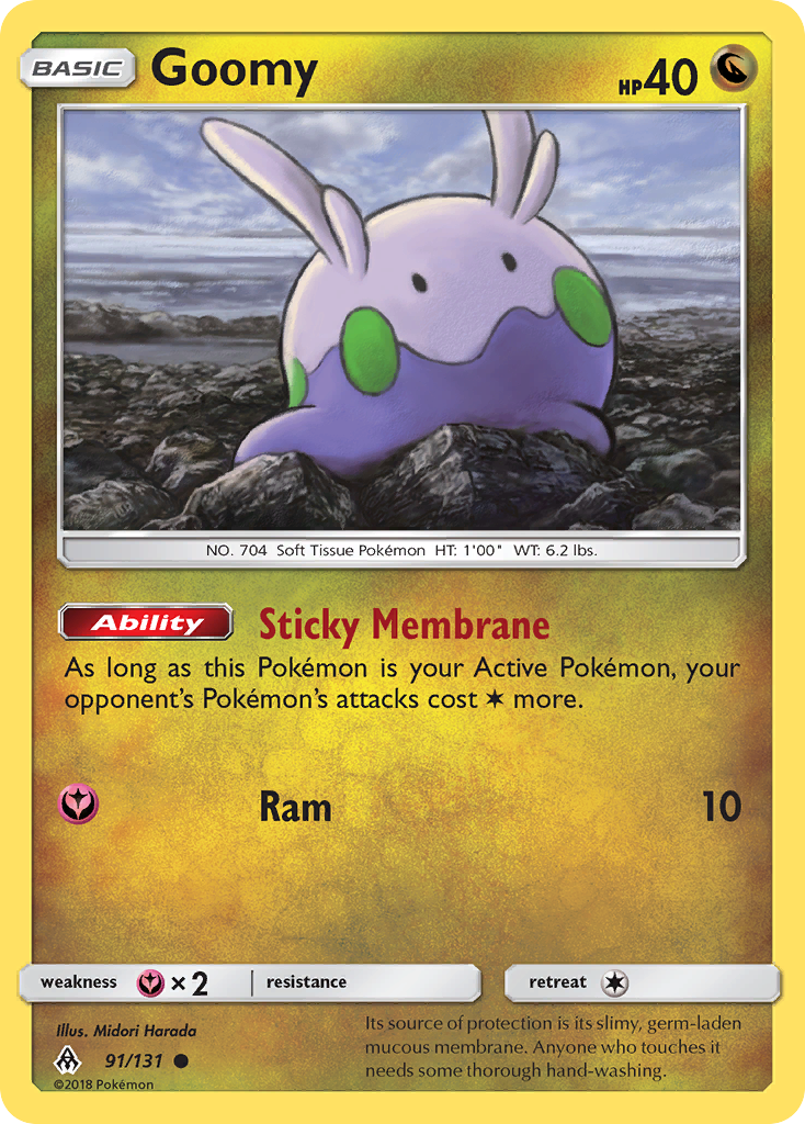 Goomy (91/131) [Sun & Moon: Forbidden Light] | Gear Gaming Fayetteville