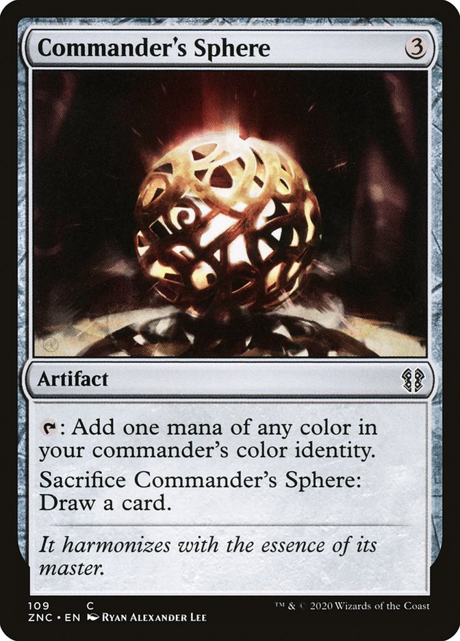 Commander's Sphere [Zendikar Rising Commander] | Gear Gaming Fayetteville