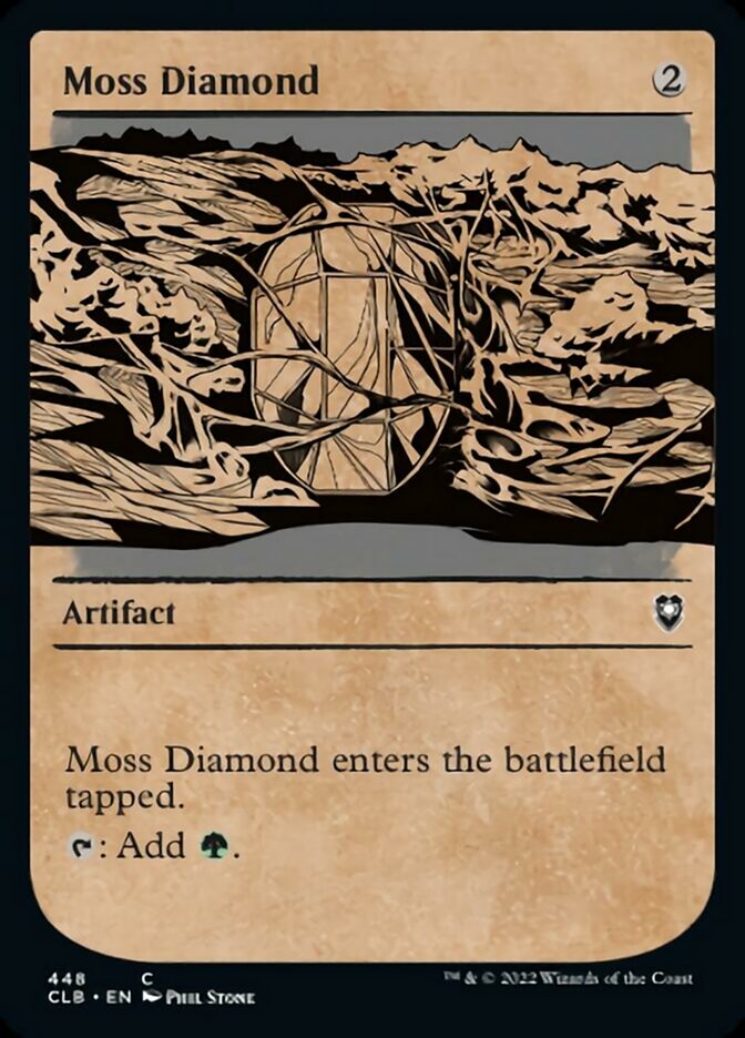 Moss Diamond (Showcase) [Commander Legends: Battle for Baldur's Gate] | Gear Gaming Fayetteville