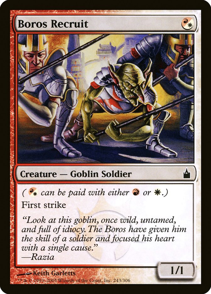 Boros Recruit [Ravnica: City of Guilds] | Gear Gaming Fayetteville