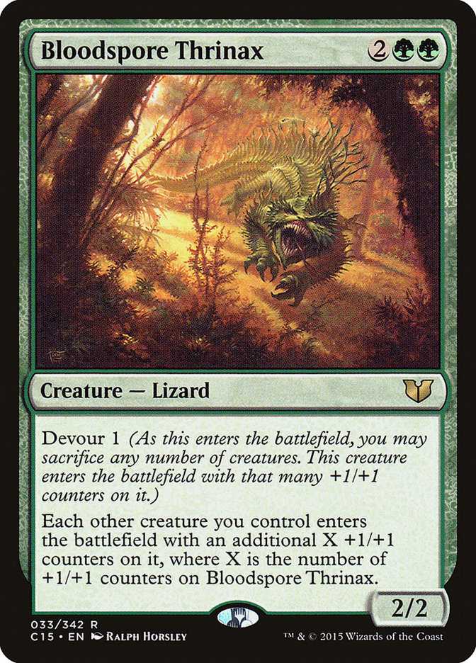 Bloodspore Thrinax [Commander 2015] | Gear Gaming Fayetteville