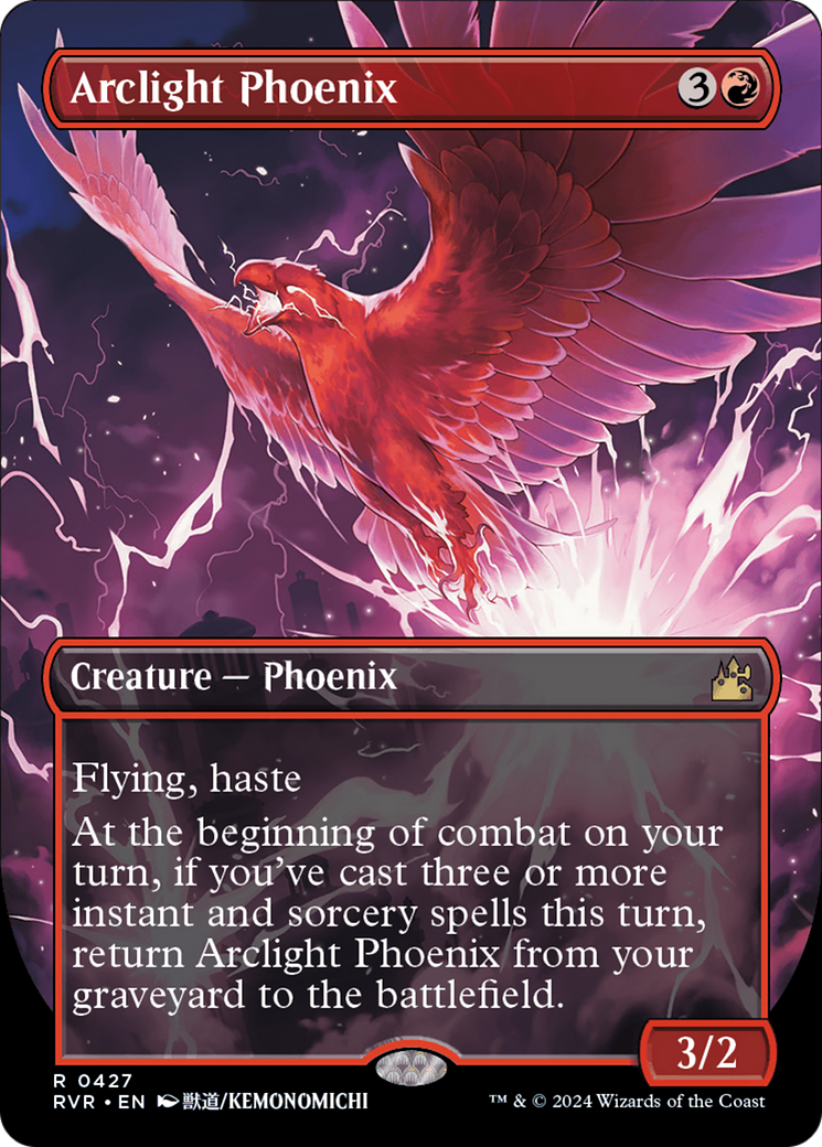 Arclight Phoenix (Anime Borderless) [Ravnica Remastered] | Gear Gaming Fayetteville