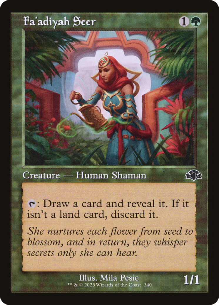 Fa'adiyah Seer (Retro) [Dominaria Remastered] | Gear Gaming Fayetteville