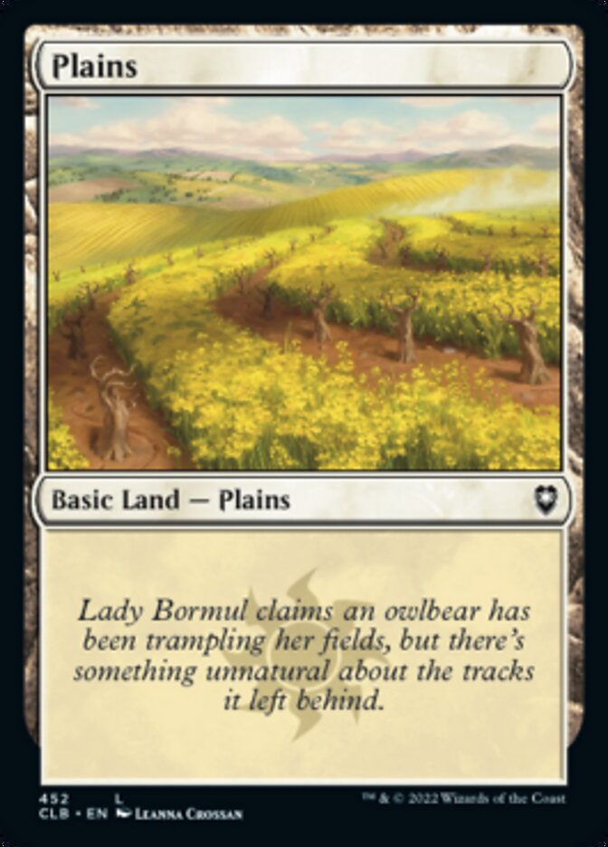 Plains (452) [Commander Legends: Battle for Baldur's Gate] | Gear Gaming Fayetteville