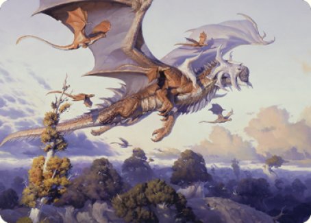 Rith, Liberated Primeval Art Card [Dominaria United Art Series] | Gear Gaming Fayetteville