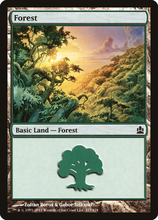 Forest (317) [Commander 2011] | Gear Gaming Fayetteville