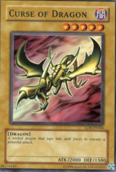 Curse of Dragon [LOB-EN066] Super Rare | Gear Gaming Fayetteville