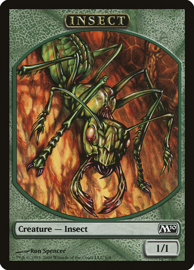 Insect Token [Magic 2010 Tokens] | Gear Gaming Fayetteville