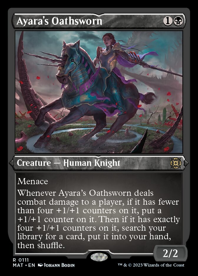 Ayara's Oathsworn (Foil Etched) [March of the Machine: The Aftermath] | Gear Gaming Fayetteville