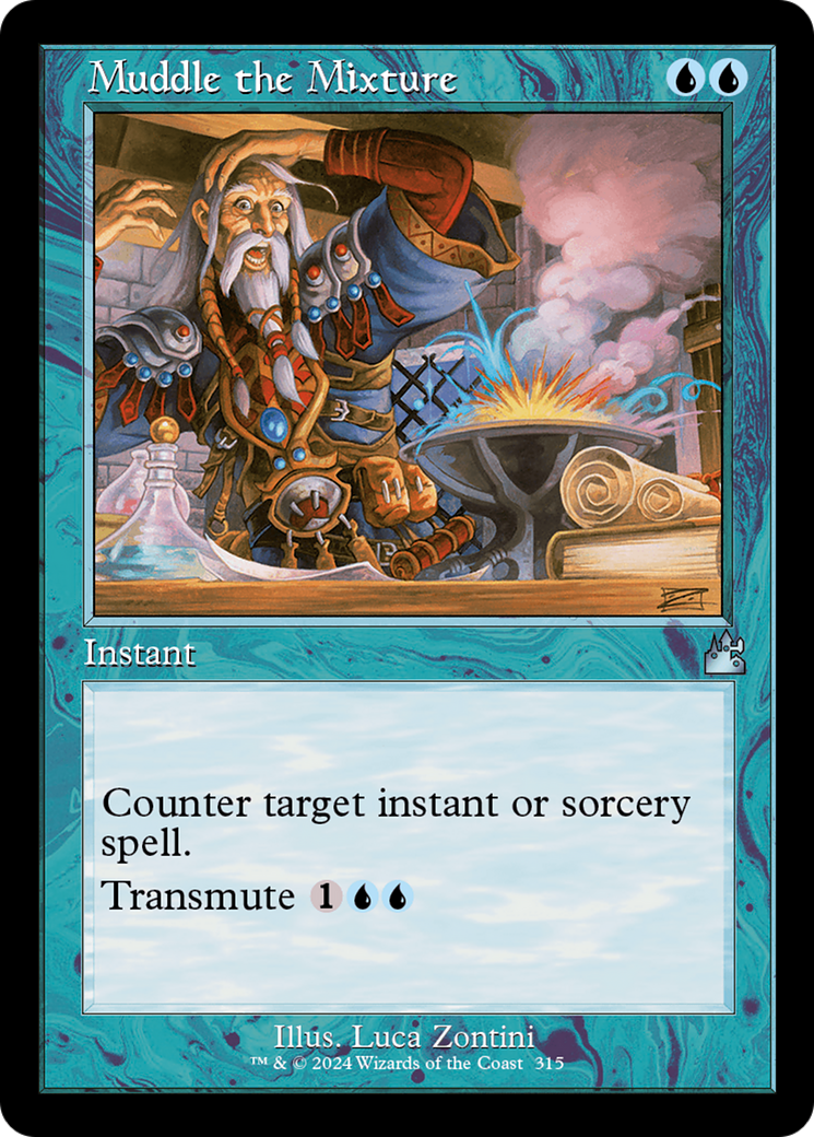 Muddle the Mixture (Retro Frame) [Ravnica Remastered] | Gear Gaming Fayetteville