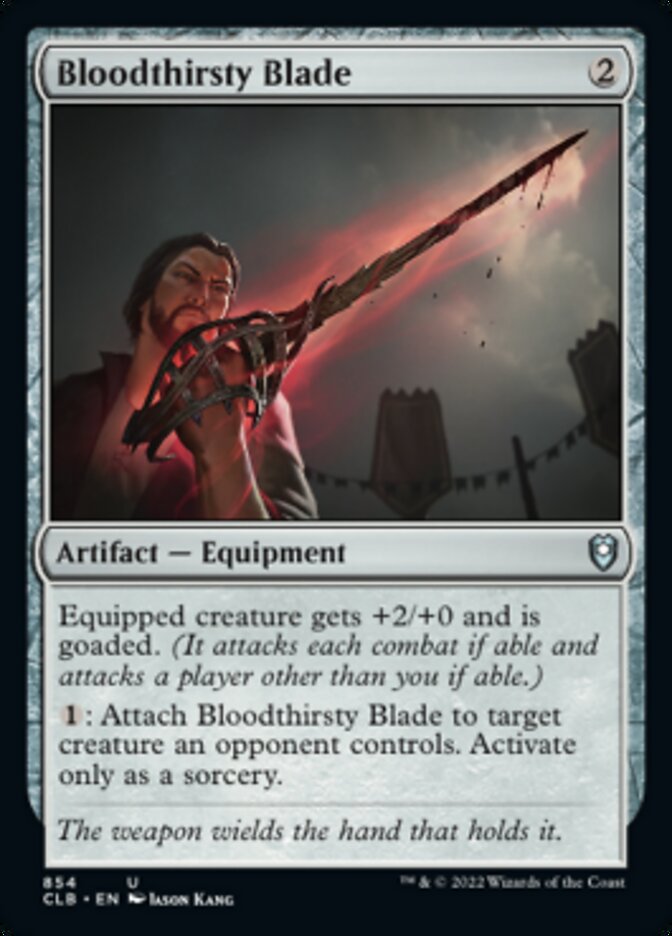 Bloodthirsty Blade [Commander Legends: Battle for Baldur's Gate] | Gear Gaming Fayetteville