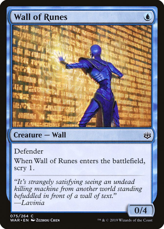 Wall of Runes [War of the Spark] | Gear Gaming Fayetteville