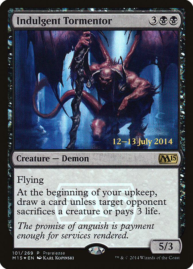 Indulgent Tormentor [Magic 2015 Prerelease Promos] | Gear Gaming Fayetteville