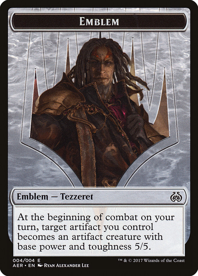 Tezzeret the Schemer Emblem [Aether Revolt Tokens] | Gear Gaming Fayetteville