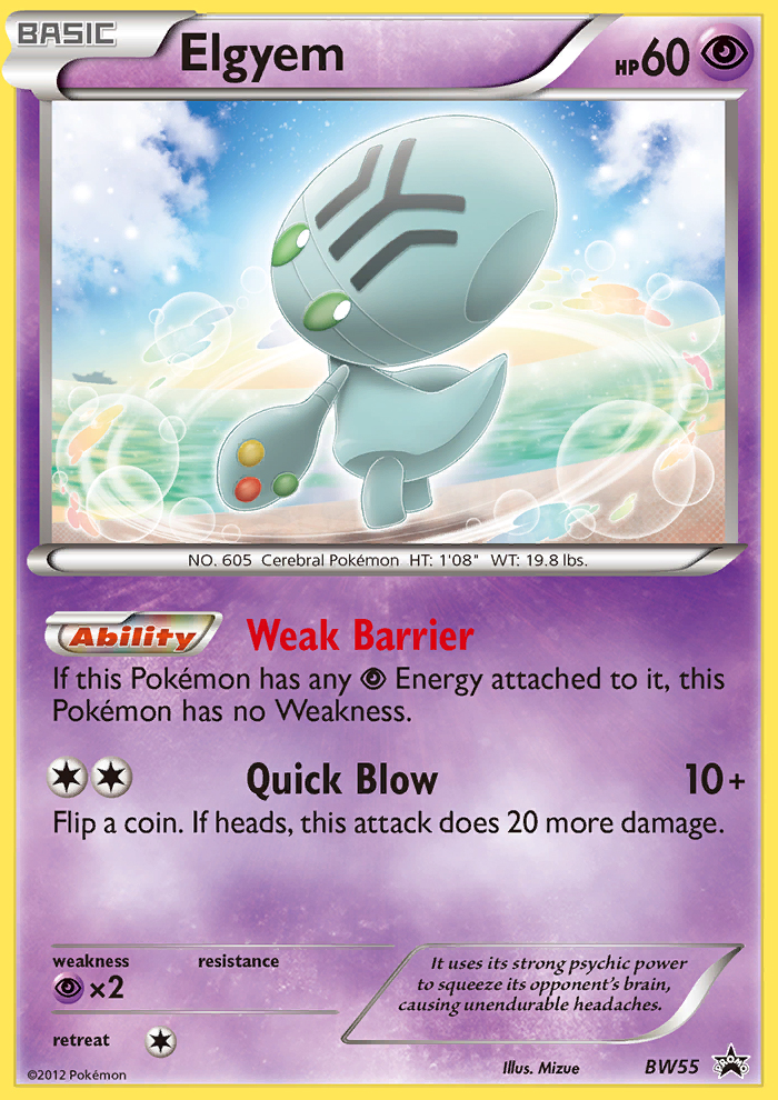 Elgyem (BW55) [Black & White: Black Star Promos] | Gear Gaming Fayetteville