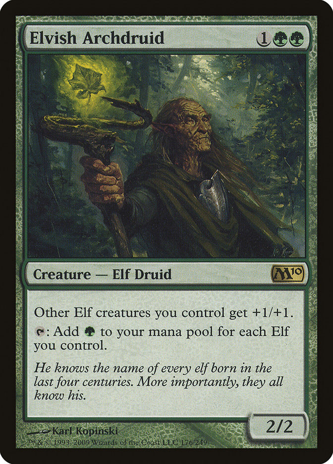 Elvish Archdruid [Magic 2010] | Gear Gaming Fayetteville