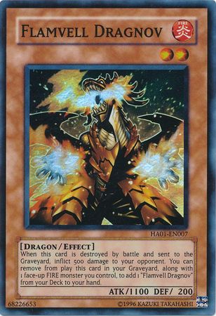 Flamvell Dragnov [HA01-EN007] Super Rare | Gear Gaming Fayetteville