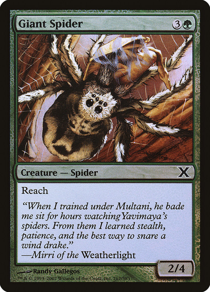 Giant Spider (Premium Foil) [Tenth Edition] | Gear Gaming Fayetteville