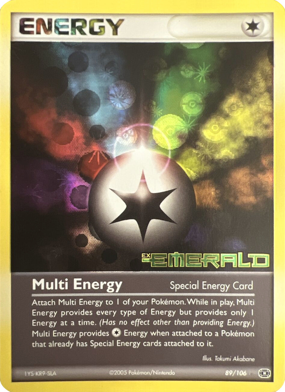 Multi Energy (89/106) (Stamped) [EX: Emerald] | Gear Gaming Fayetteville