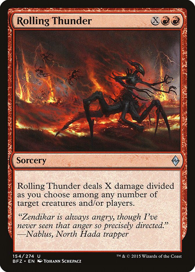 Rolling Thunder [Battle for Zendikar] | Gear Gaming Fayetteville