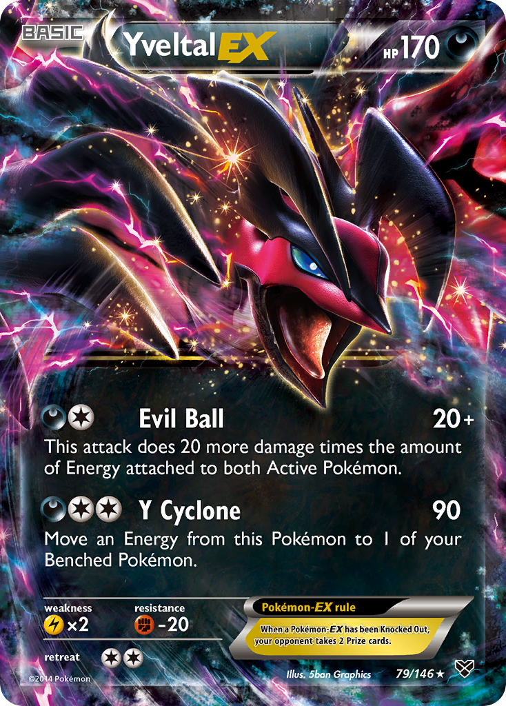 Yveltal EX (79/146) [XY: Base Set] | Gear Gaming Fayetteville