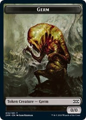 Germ // Human Soldier Double-Sided Token [Double Masters Tokens] | Gear Gaming Fayetteville