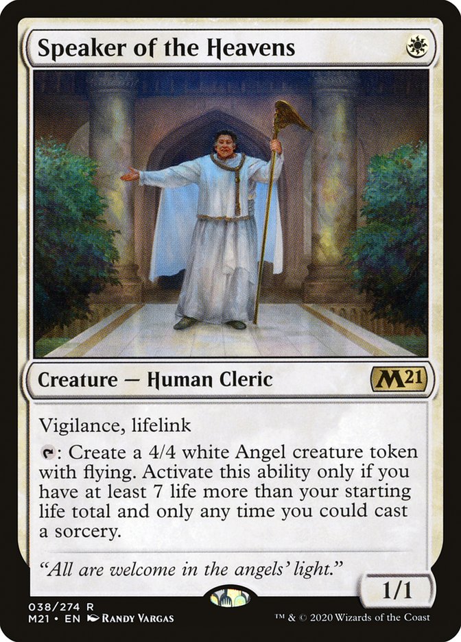 Speaker of the Heavens [Core Set 2021] | Gear Gaming Fayetteville