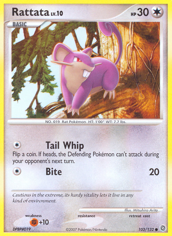 Rattata (103/132) [Diamond & Pearl: Secret Wonders] | Gear Gaming Fayetteville