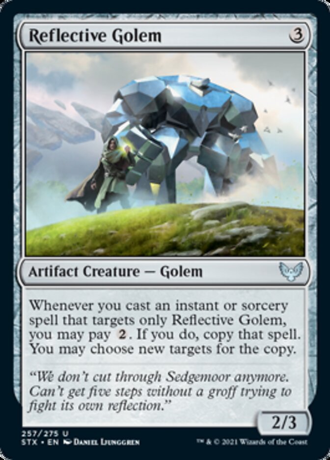 Reflective Golem [Strixhaven: School of Mages] | Gear Gaming Fayetteville