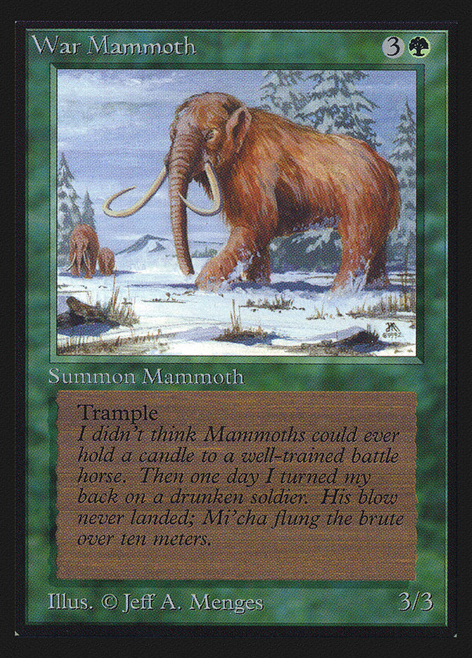 War Mammoth [International Collectors' Edition] | Gear Gaming Fayetteville