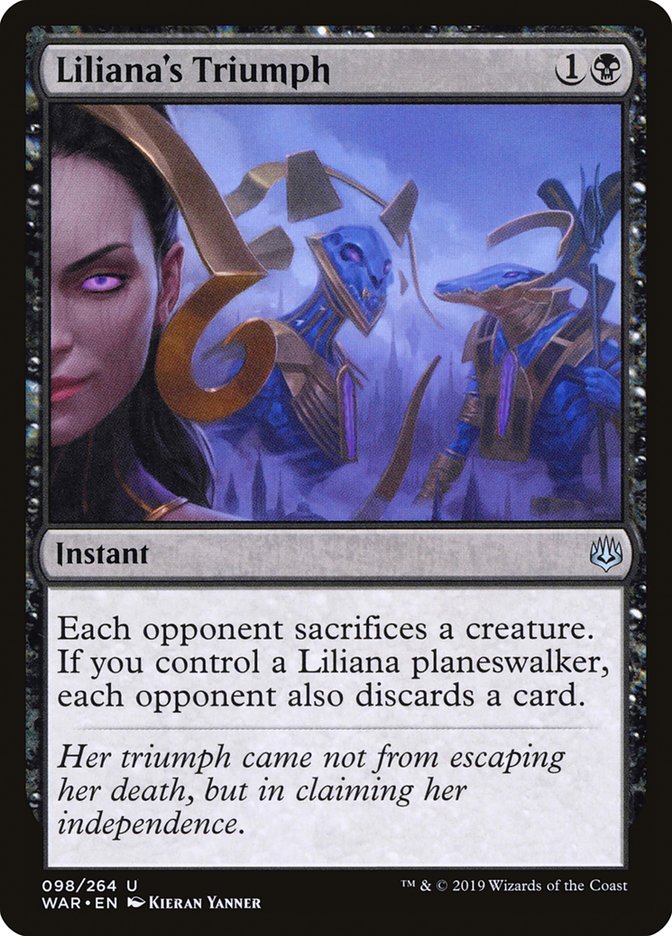 Liliana's Triumph [War of the Spark] | Gear Gaming Fayetteville