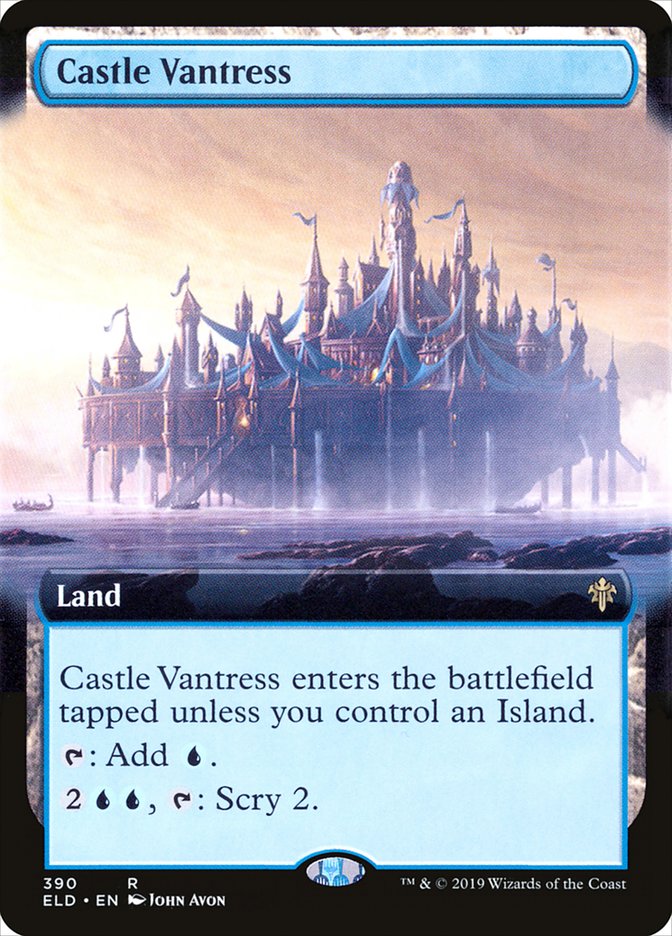 Castle Vantress (Extended Art) [Throne of Eldraine] | Gear Gaming Fayetteville