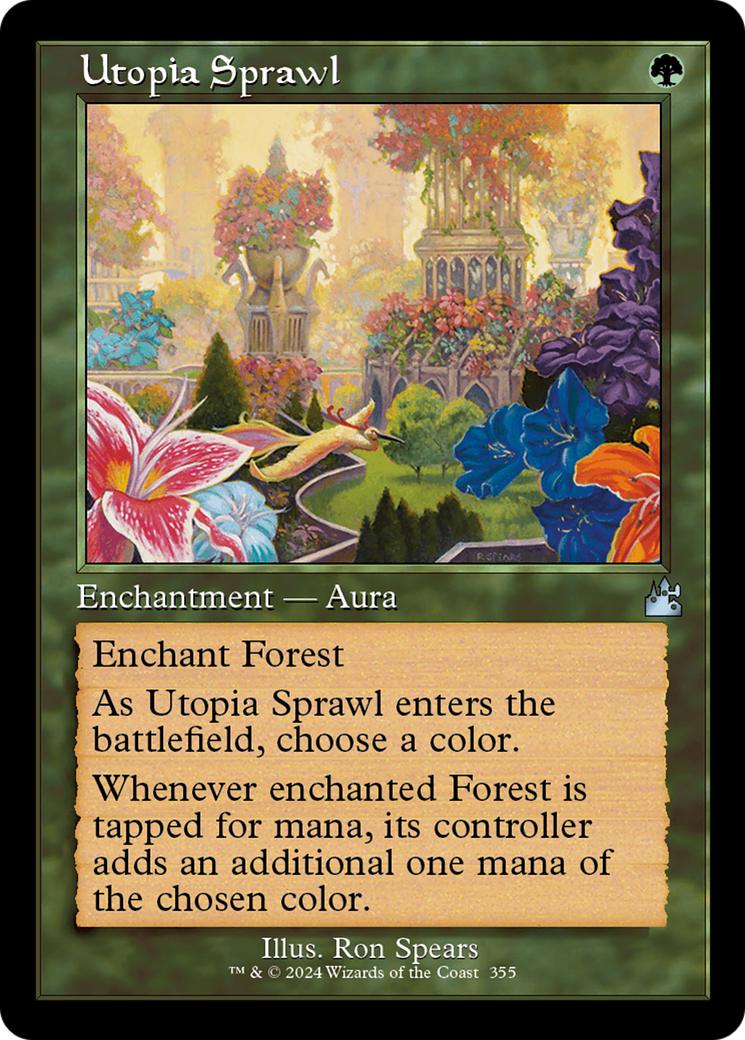 Utopia Sprawl (Retro Frame) [Ravnica Remastered] | Gear Gaming Fayetteville