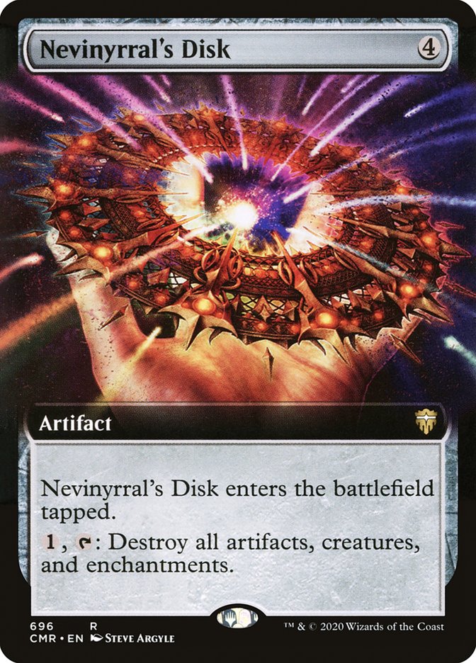 Nevinyrral's Disk (Extended Art) [Commander Legends] | Gear Gaming Fayetteville