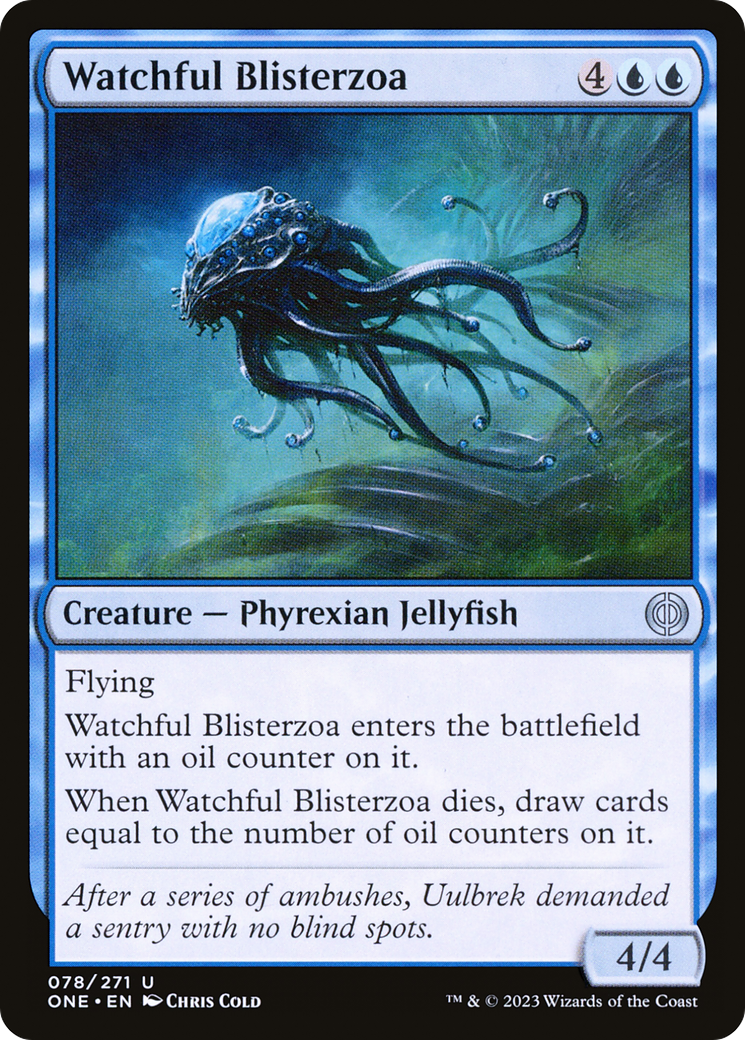 Watchful Blisterzoa [Phyrexia: All Will Be One] | Gear Gaming Fayetteville